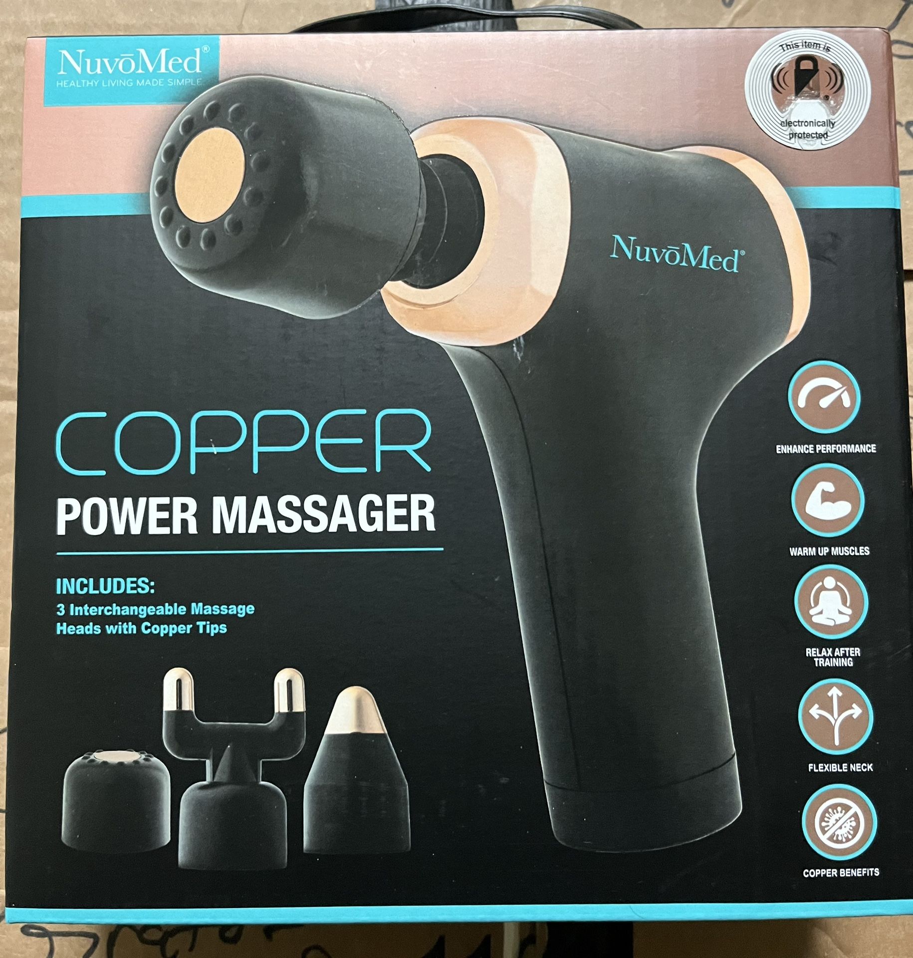 Nuvomed Copper Power Massager