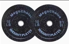 10lb Bumper Plates Pair – Like New – $60.00