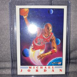 Michael Jordan 1991 Fleer 2 of 6 in Mint Condition for Sale in