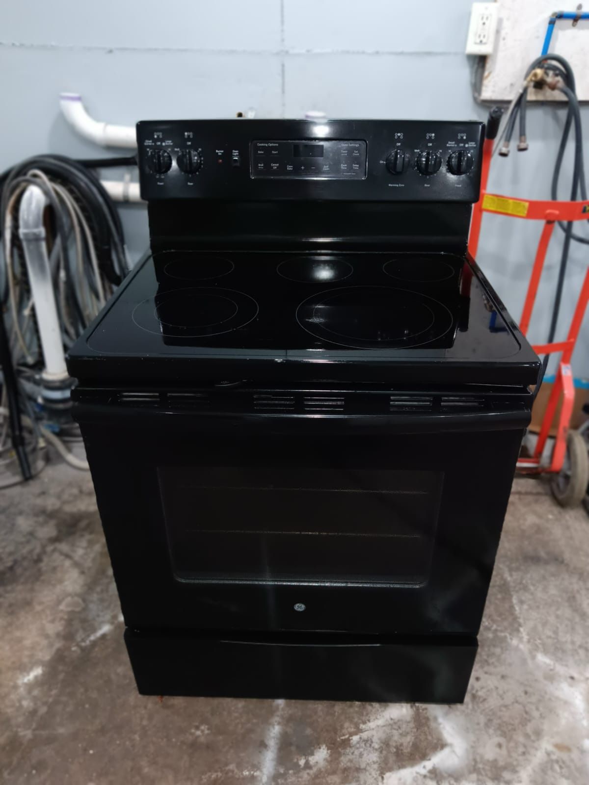 GE stove electric