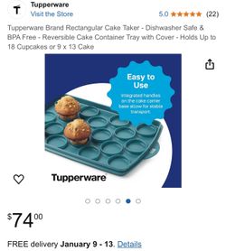 Tupperware Cake/Cupcake Carrier
