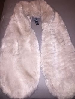 Zara Tan faux fur vest