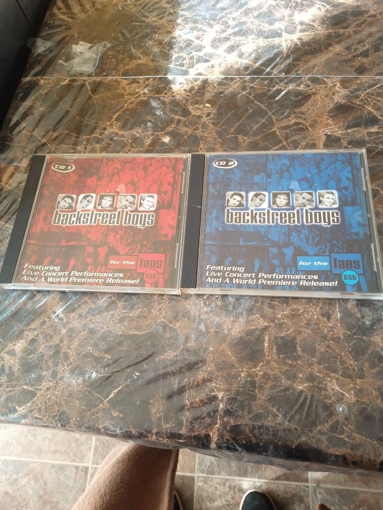 2 Back Street Boys CD'S 