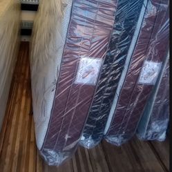 Brand New Queen Size Pillowtop Mattress Included Box Spring Free Delivery Depends On Location 