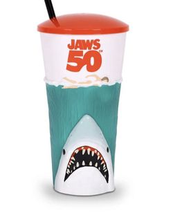 Jaws 50th Anniversary Tumbler Collectible Cup 