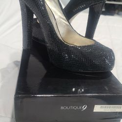 Dolce Vita Black Platform Pumps