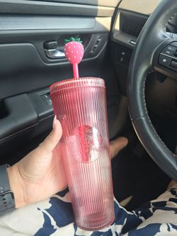 Starbucks strawberry cup
