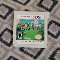 Mario Golf World Tour For 3ds