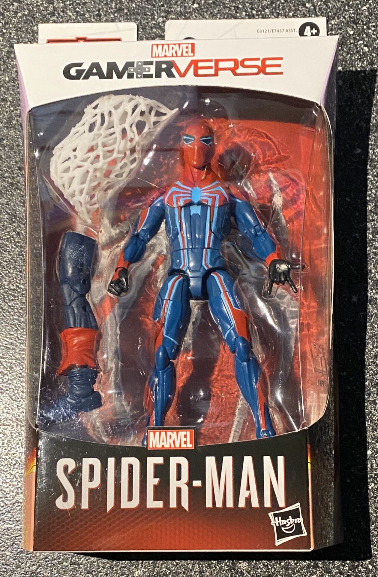 Velocity suit spiderman 6” marvel legends gamers verse fig w/demogoblin build a figure piece