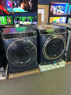 GE PROFILE SAPPHIRE BLUE WASHER/DRYER