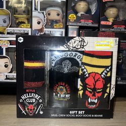 New Stranger Things Hellfire Club Set 
