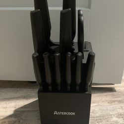 Astercook Knives With Block