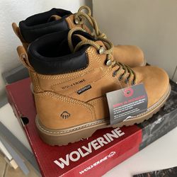 Mens Wolverine Waterproof Work Boots (Brand New With Tags) 