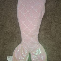 Kids Mermaid Tail Blanket