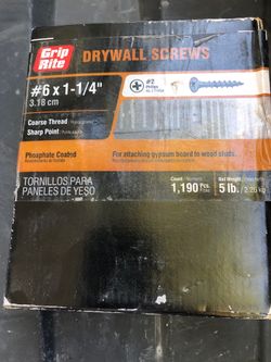 Drywall screws