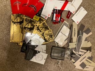 A bunch of tags.