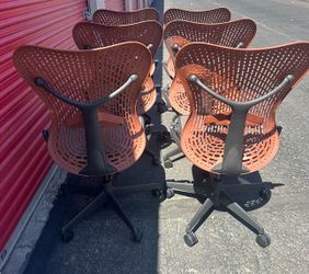 Herman miller Mirra office chairs