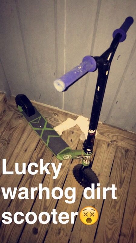 Pro Lucky warthog dirt scooter