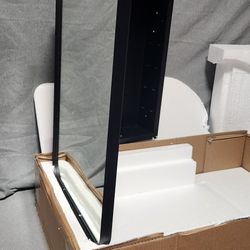 (NEW)$25 Black Metal cabinet mirror 28"x 16"