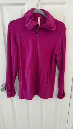 Lululemon pink jacket size 10