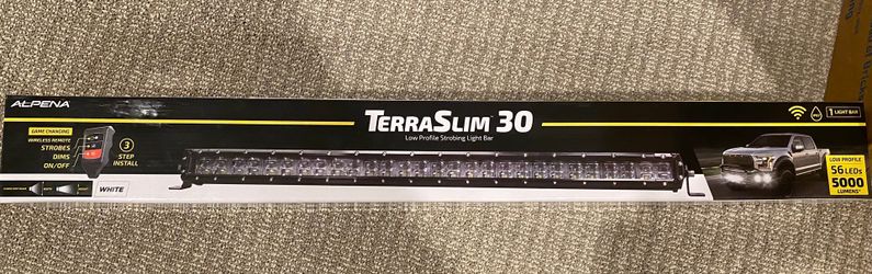 TerraSlim 30 Light Bar W/Remote 