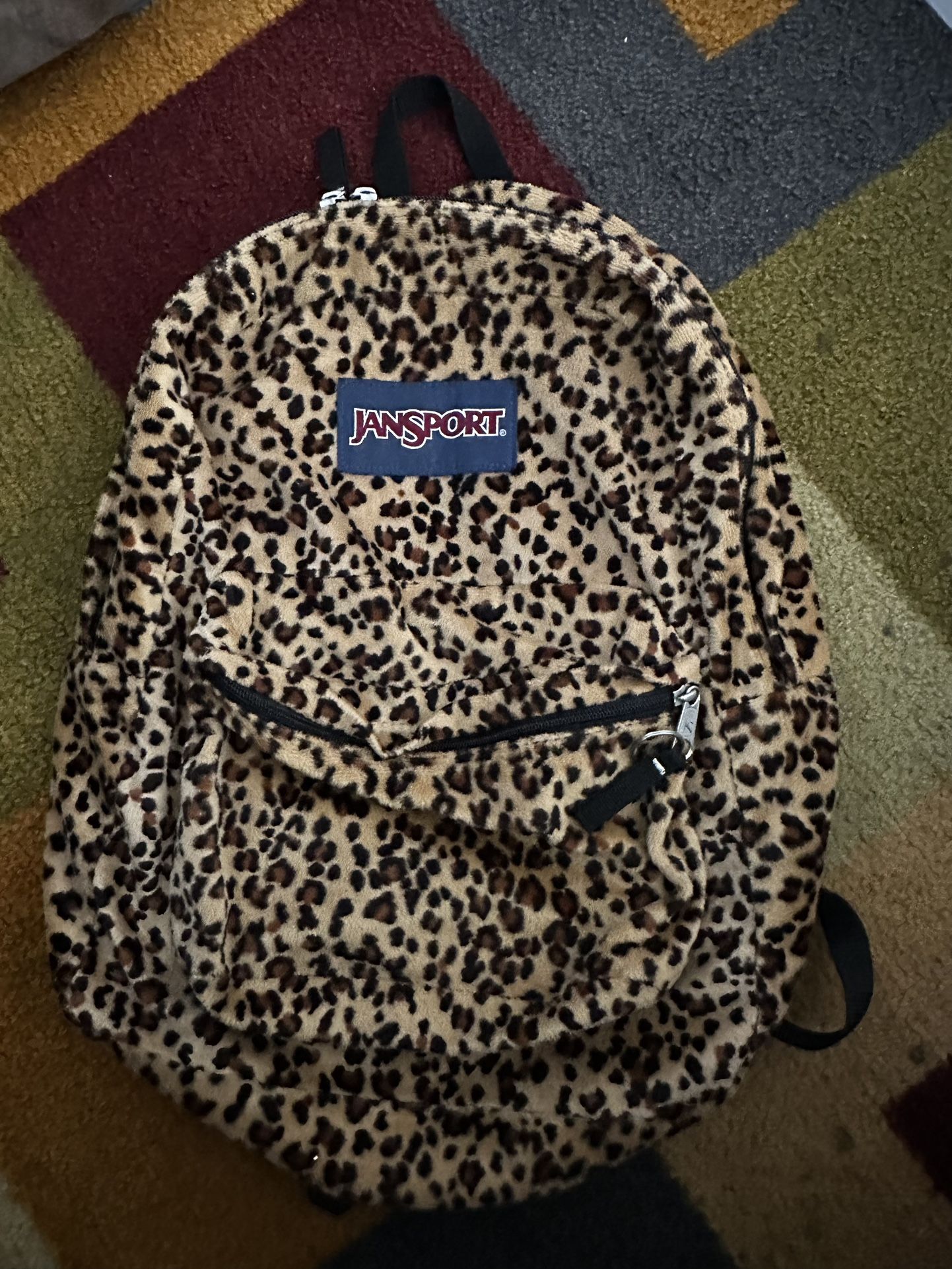 Jansport Backpack Leopard Pattern