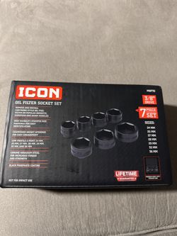 Icon 3/8 Oil Filter Sockets New Firmmm$$$$$