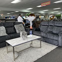 Beautiful Reclining Sofa And Love Crazy Blowout Sale only $1199
