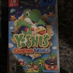 Yoshi Ceafted World Nintendo Switch 