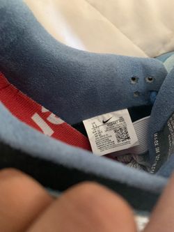 Nike dunk low supreme ocean fog