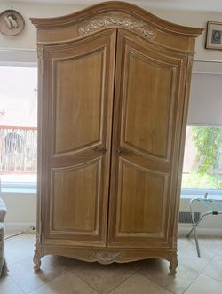 Wooden Entertainment Armoire