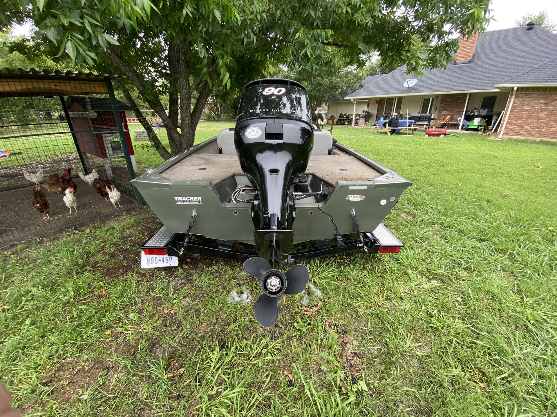 2008 Tracker Marine Tournament v18 Bass Boat for Sale in Red Oak, TX