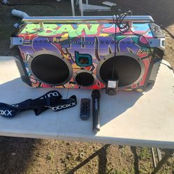 Bumpboxx Flare8 Bluetooth Boombox Speaker