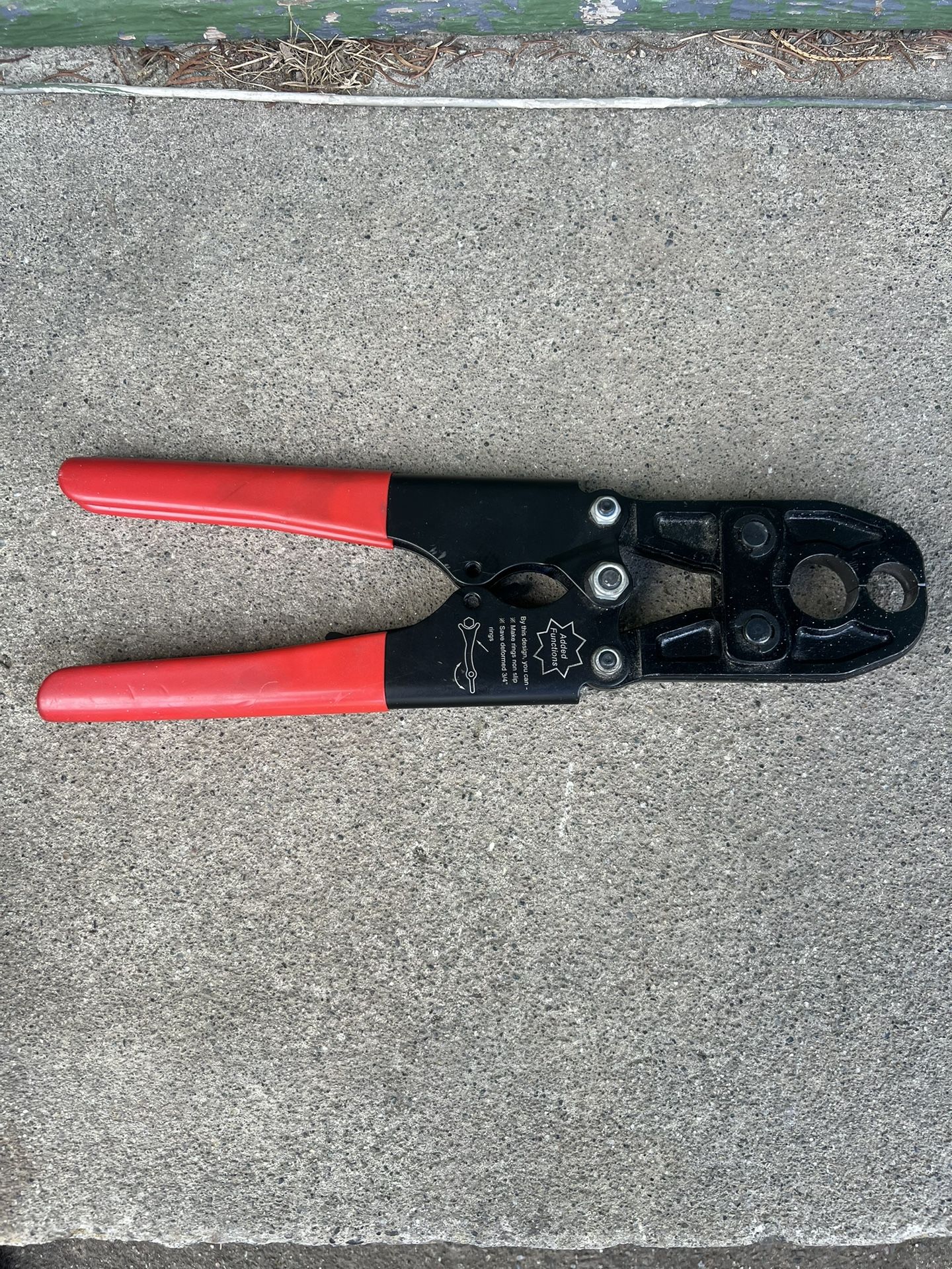 Icrimp F1807 PEX Crimper Tool 1/2”-3/4”