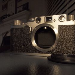 Leica IIF Red Dial Rangefinder Film LTM Camera Body, Tested,Nr#809033