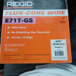 Rigid Flux-Core Wire  .030" (0,8mm) 
