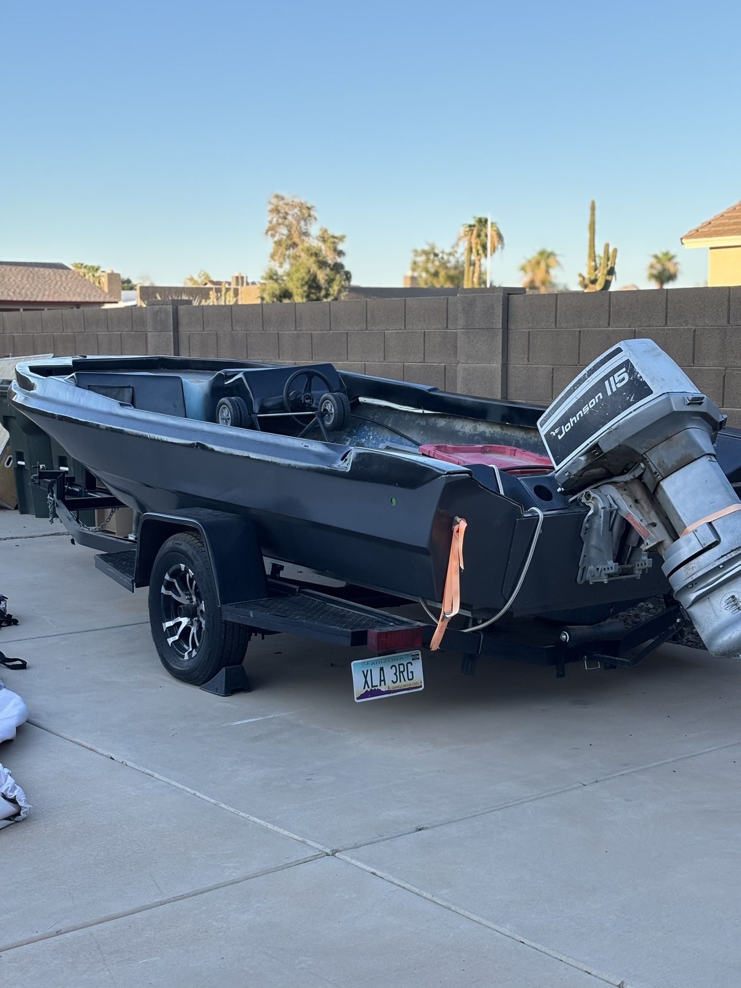 1970s Caravelle Ski/Fishing Boat.