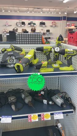 Ryobi tool set