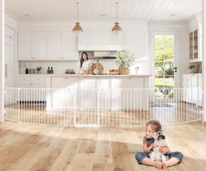 Cidney 190" Extra Wide Baby Gate Playpen