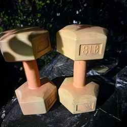 Hoya De Cocinar Y Pesas/cooking Pan And Dumbells