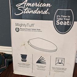 The American Standard MightyTuff round front toilet seat
