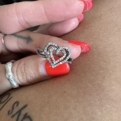 Diamond Heart Ring