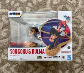Son goku & bulma bandai figuarts zero