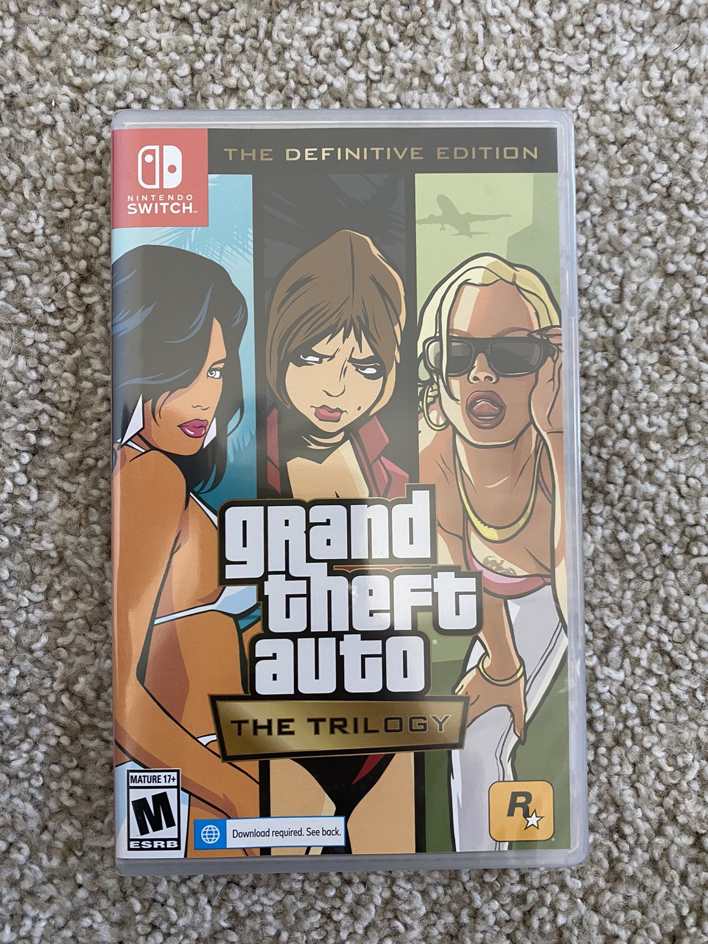 Grand Theft Auto: The Trilogy - The Definitive Edition, Nintendo Switch, brand new