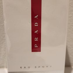 NEW Prada Luna Rossa Eau Sport - 4.2 fl.oz - Discontinued - Men's Fragrance Cologne Scent Perfume - Price Firm 