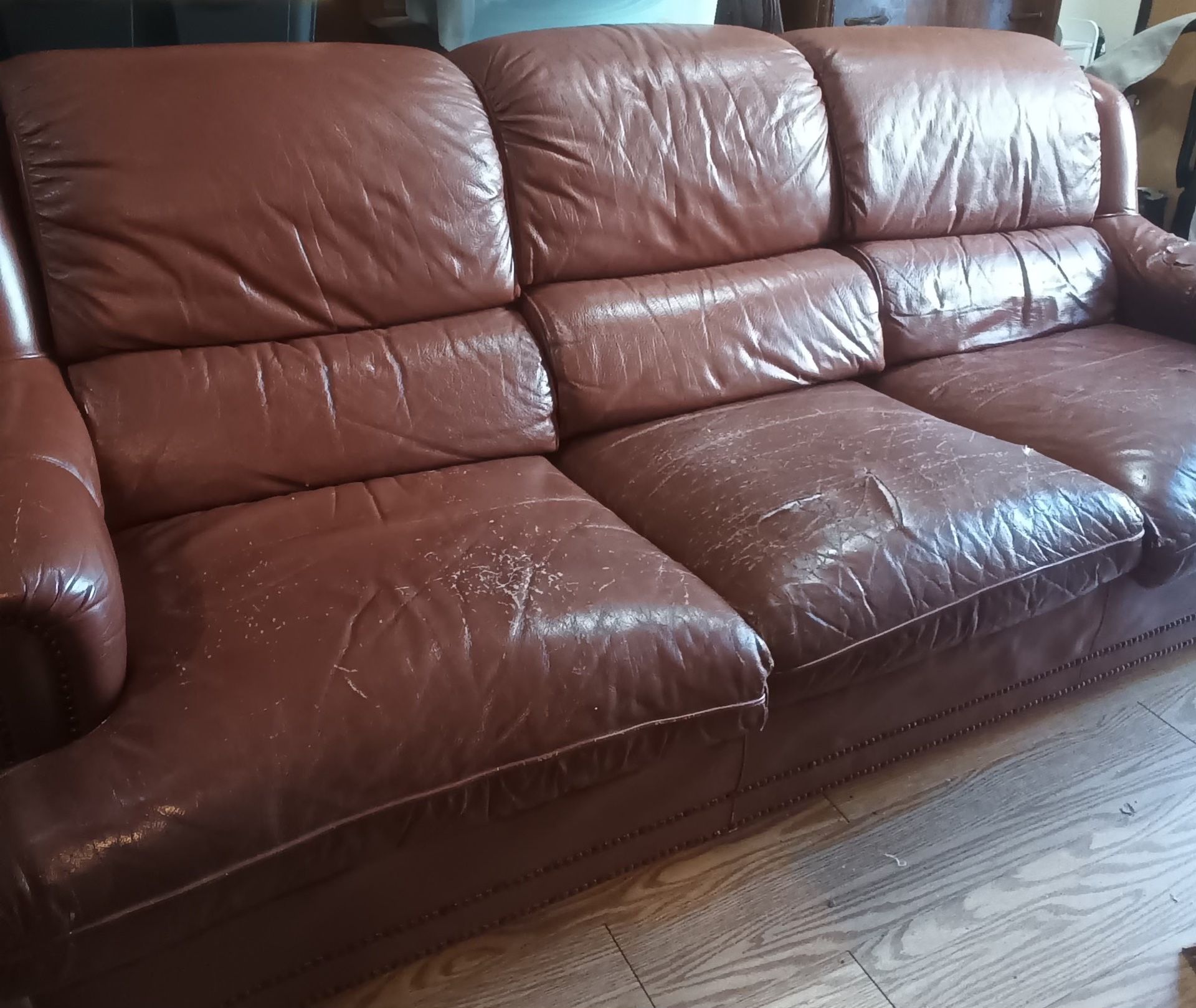 Free Leather Couch