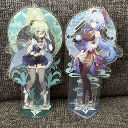 Ganyu And Sucrose Acrylic Standees