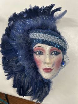 Old-fashioned collectible mask Old-fashioned collectible mask