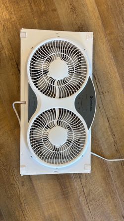 Comfort Zone Dual Window Fan – Works Great
