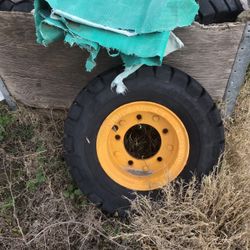 Forklift Or Skid steer Tires And Rims
